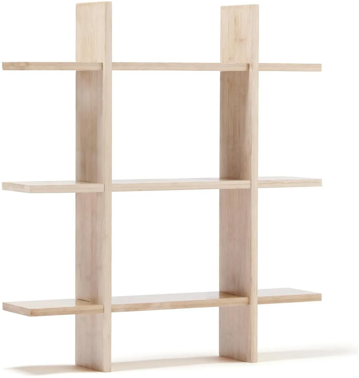 Saga Wandregal 70 x 15 x 70 cm Buche