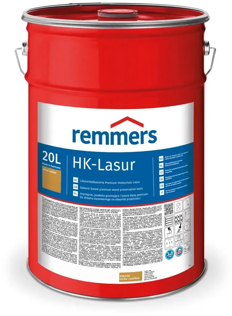 HK-Lasur 20 l eiche rustikal