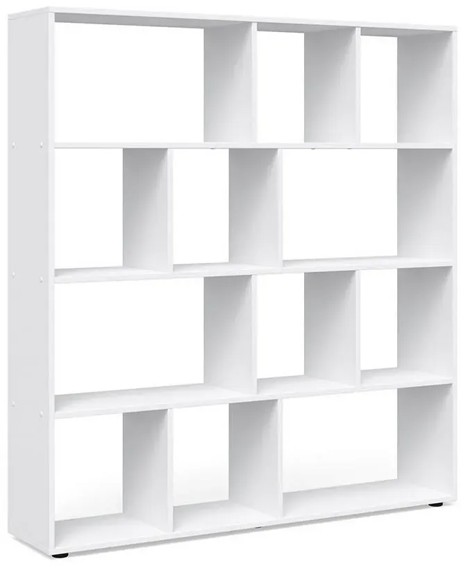 Raumteiler Pilar 131,6 x 29 x 143 cm Weiß