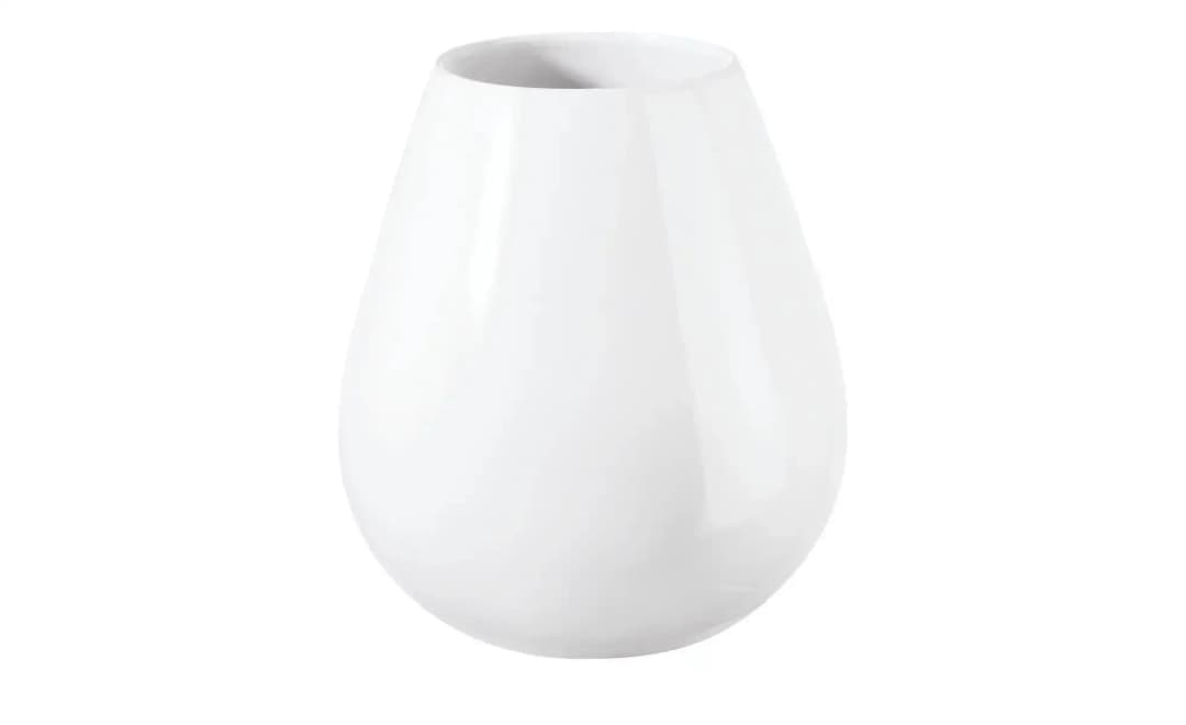 Bodenvase Ease 32 cm Weiß