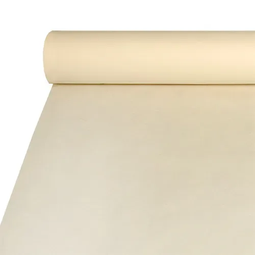 Tischdecke Airlaid 120 x 2000 cm Creme