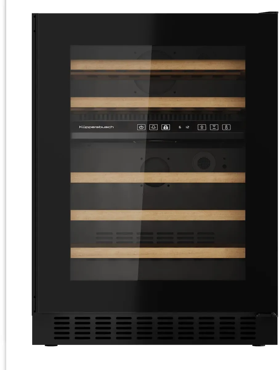 FWKU 1851.0 S K-Series.8 Unterbau Weinklimaschrank Schwarz