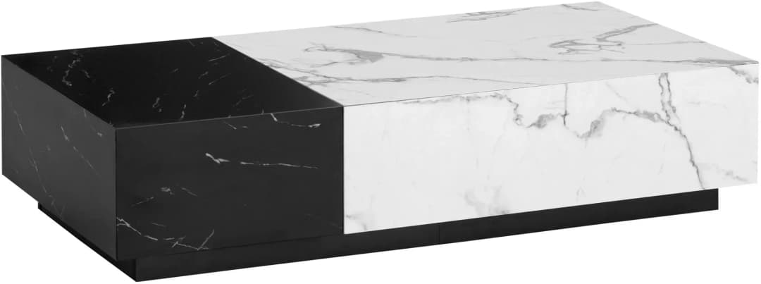 Couchtisch Weiß MDF 120 x 60 x 28 cm