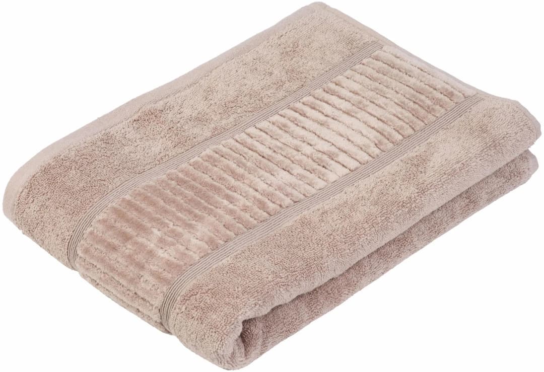 Bio Duschtuch 70 x 140 cm taupe