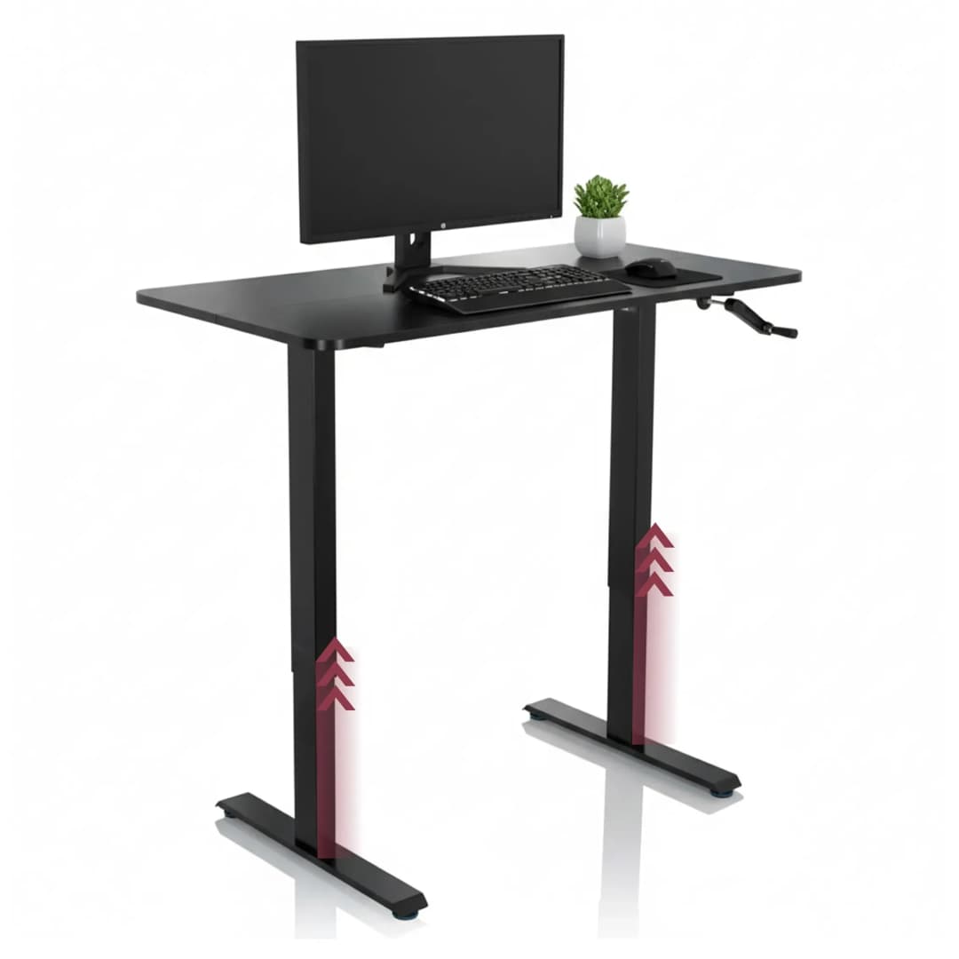 Schreibtisch Stand CR schwarz