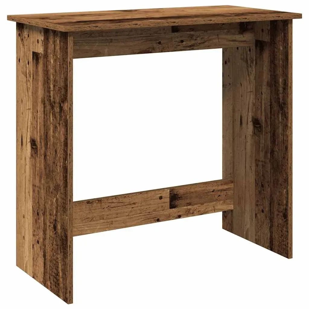Schreibtisch Altholz-Optik Braun