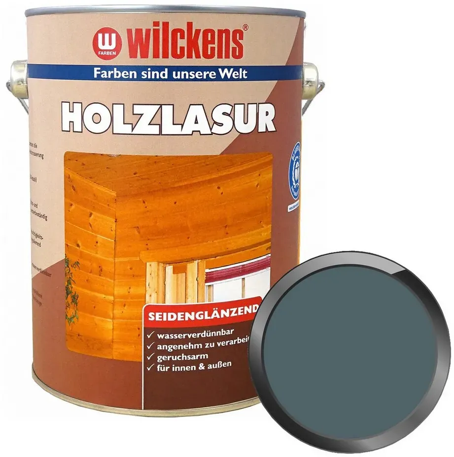 Holzlasur LF Anthrazitgrau 2,5 l