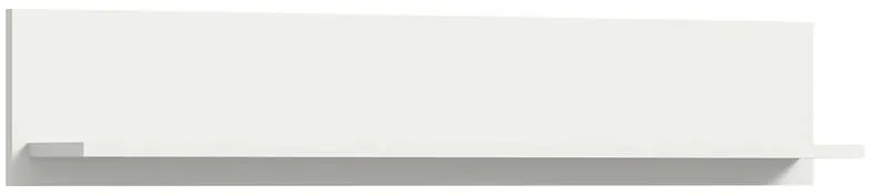 Wandboard 110 x 20 x 15 cm Weiß