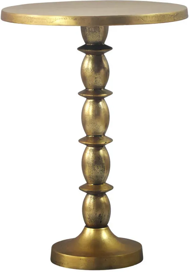 Beistelltisch, gold (40 x 56 cm)