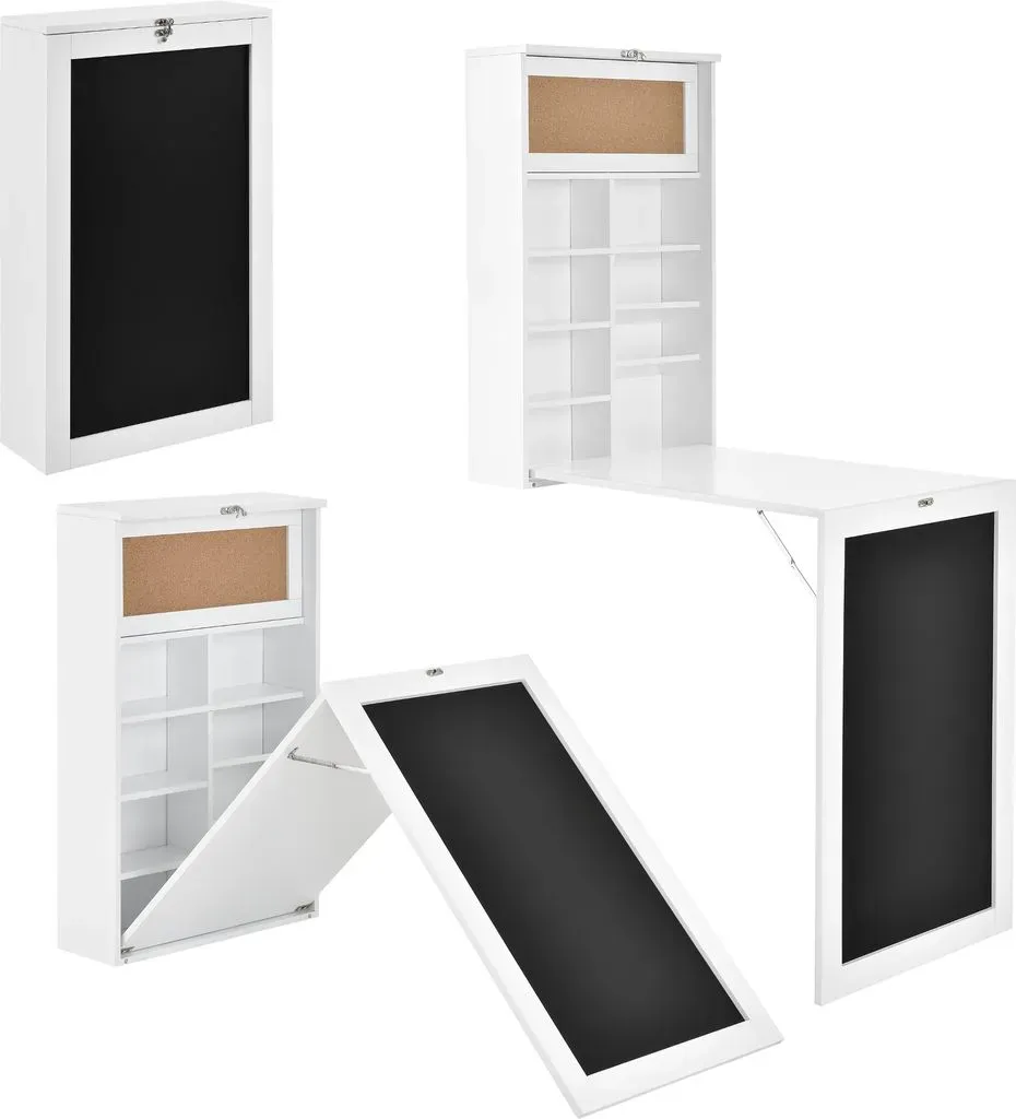 Wandklapptisch Kläppen 60 x 40 cm Weiß