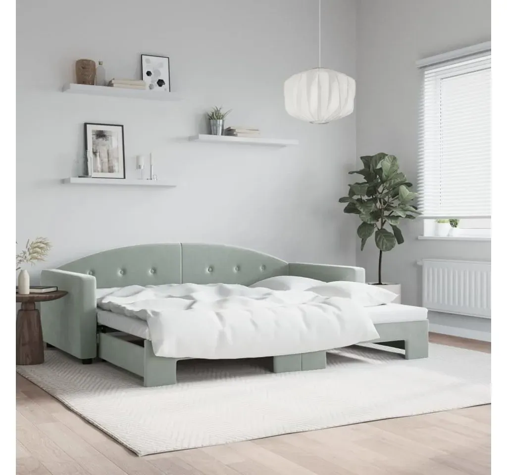 Becca 90 x 200 cm Silber