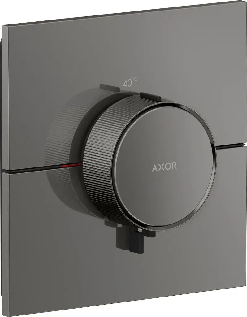 ShowerSelect ID Thermostat Unterputz eckig für 1 Verbraucher Polished Black Chrome 36774330
