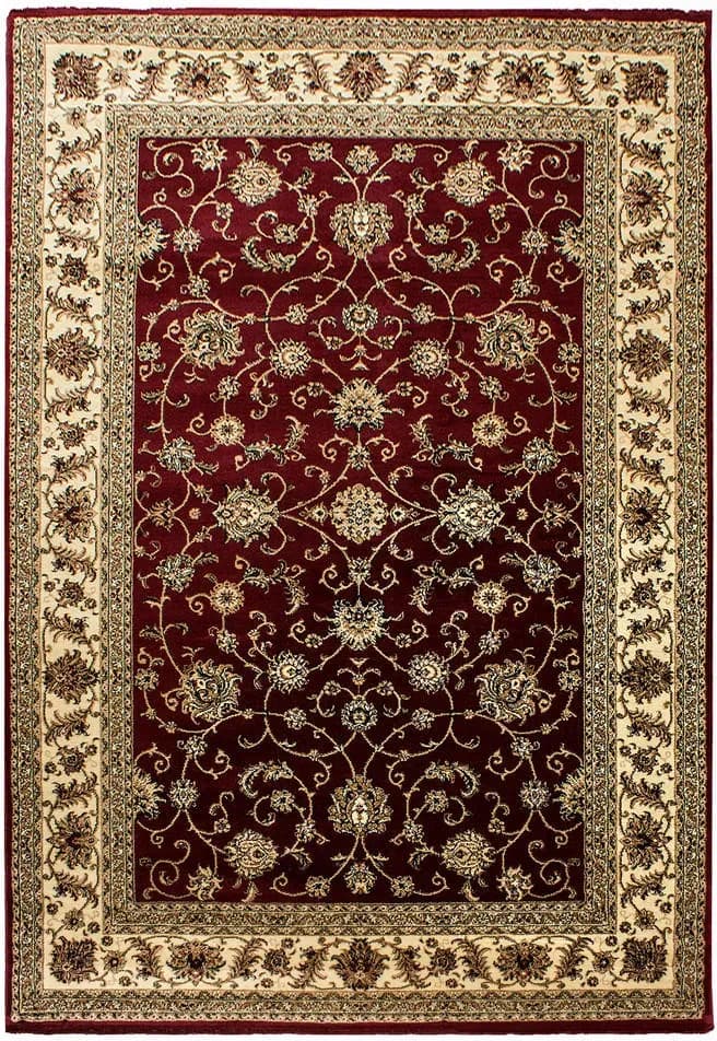 Tannheim Kurzflorteppich 160 x 230 cm Rot