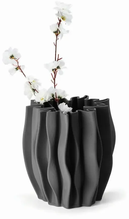 Vase grau