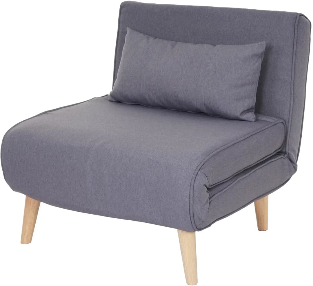 Schlafsessel HWC-D35 Stoff 0 x 0 x 0 cm Grau
