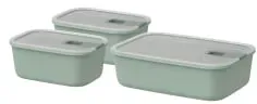 EasyClip Frischhaltedose grün 0,7 l 3-teilig