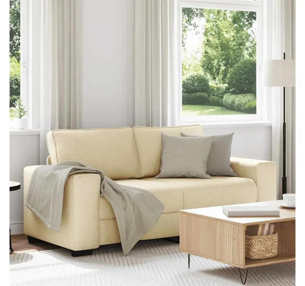 Couch Polyester 2-Sitzer Weiß