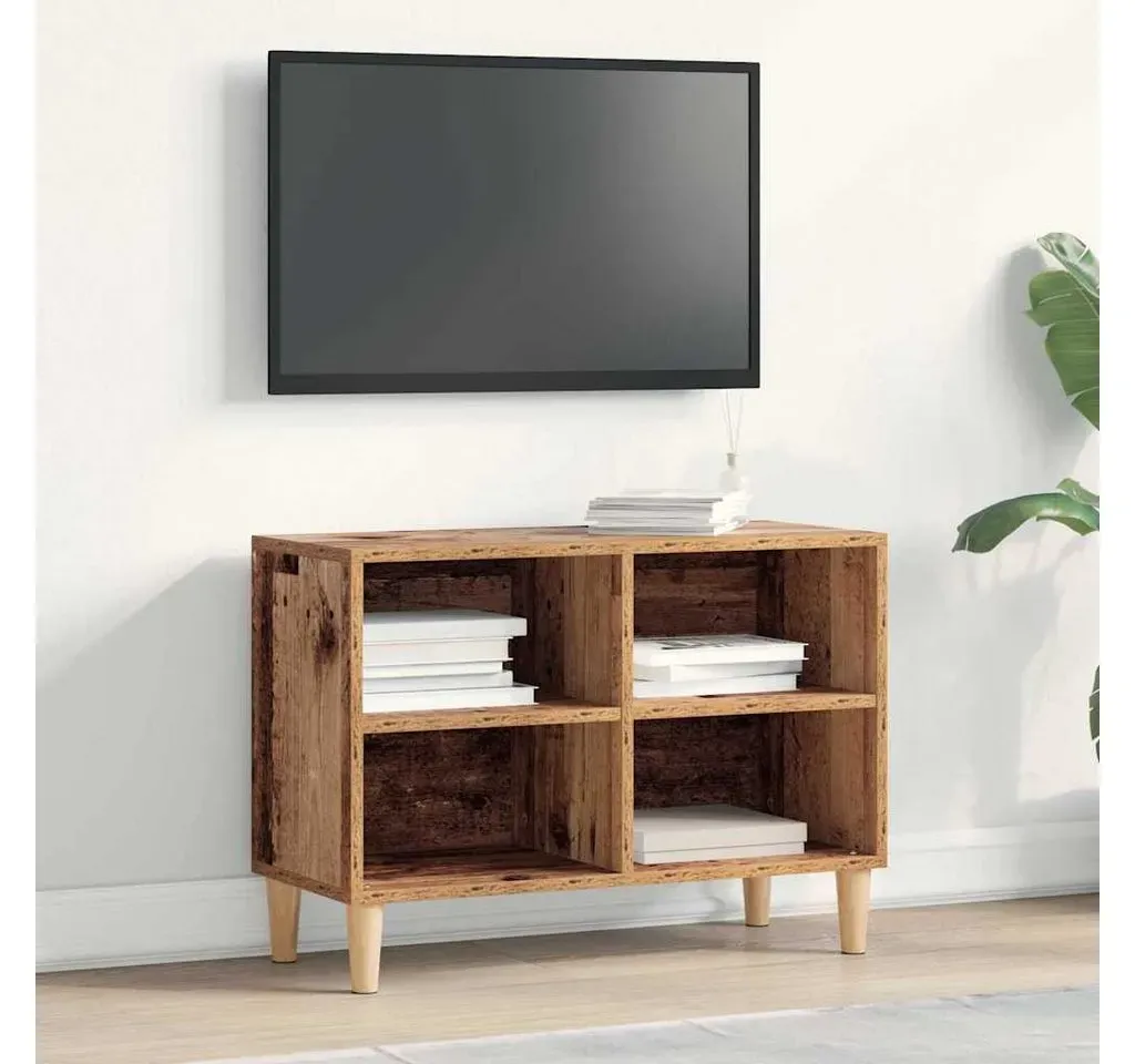 TV-Schränk 69,5 x 30 x 50 cm Braun Holzwerkstoff