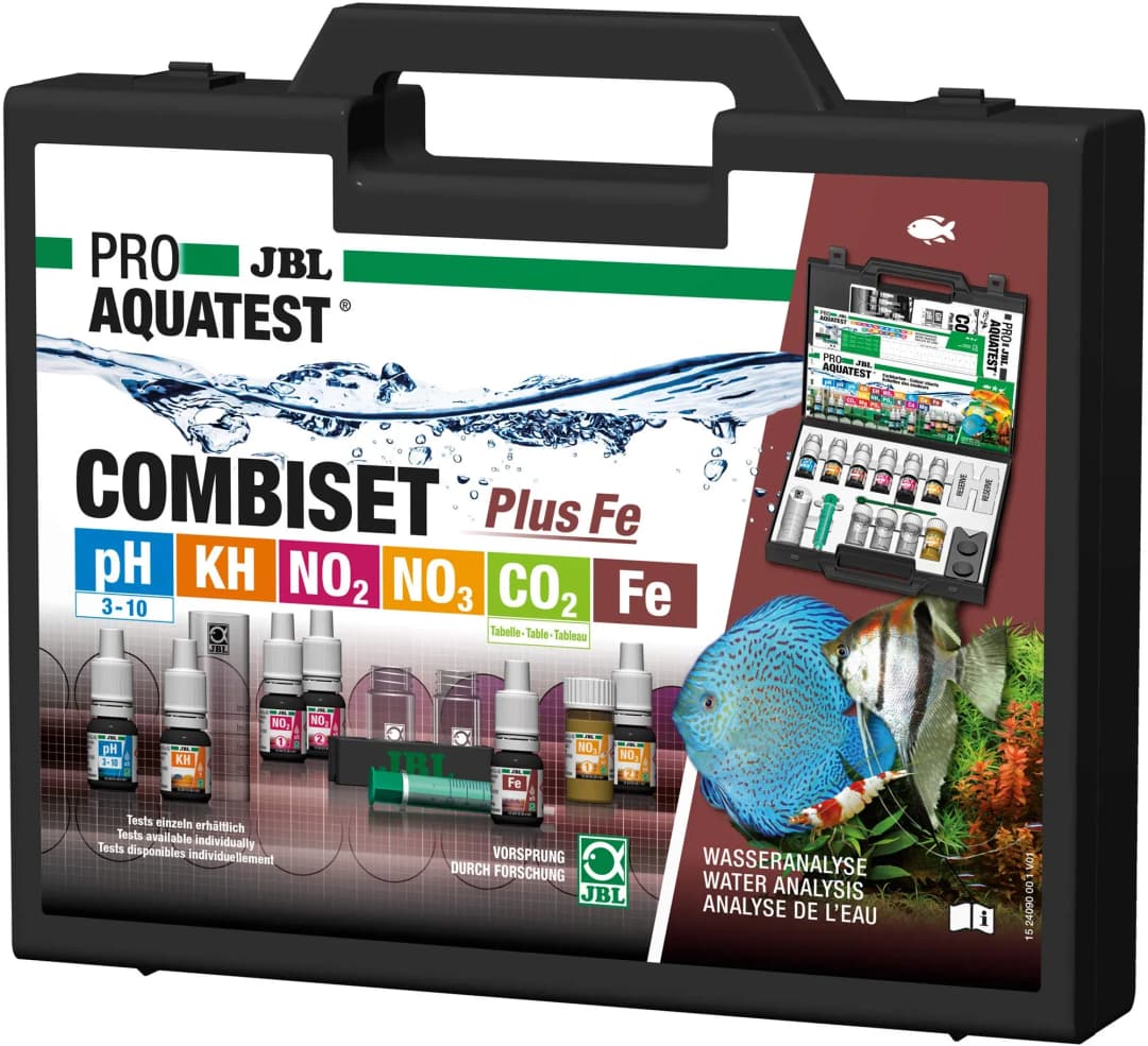 Aquarium-Wassertest ProAquaTest Combiset Plus Fe