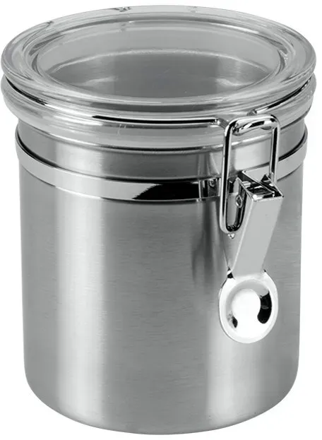 Kaffeedose Edelstahl transparent 0,7 l