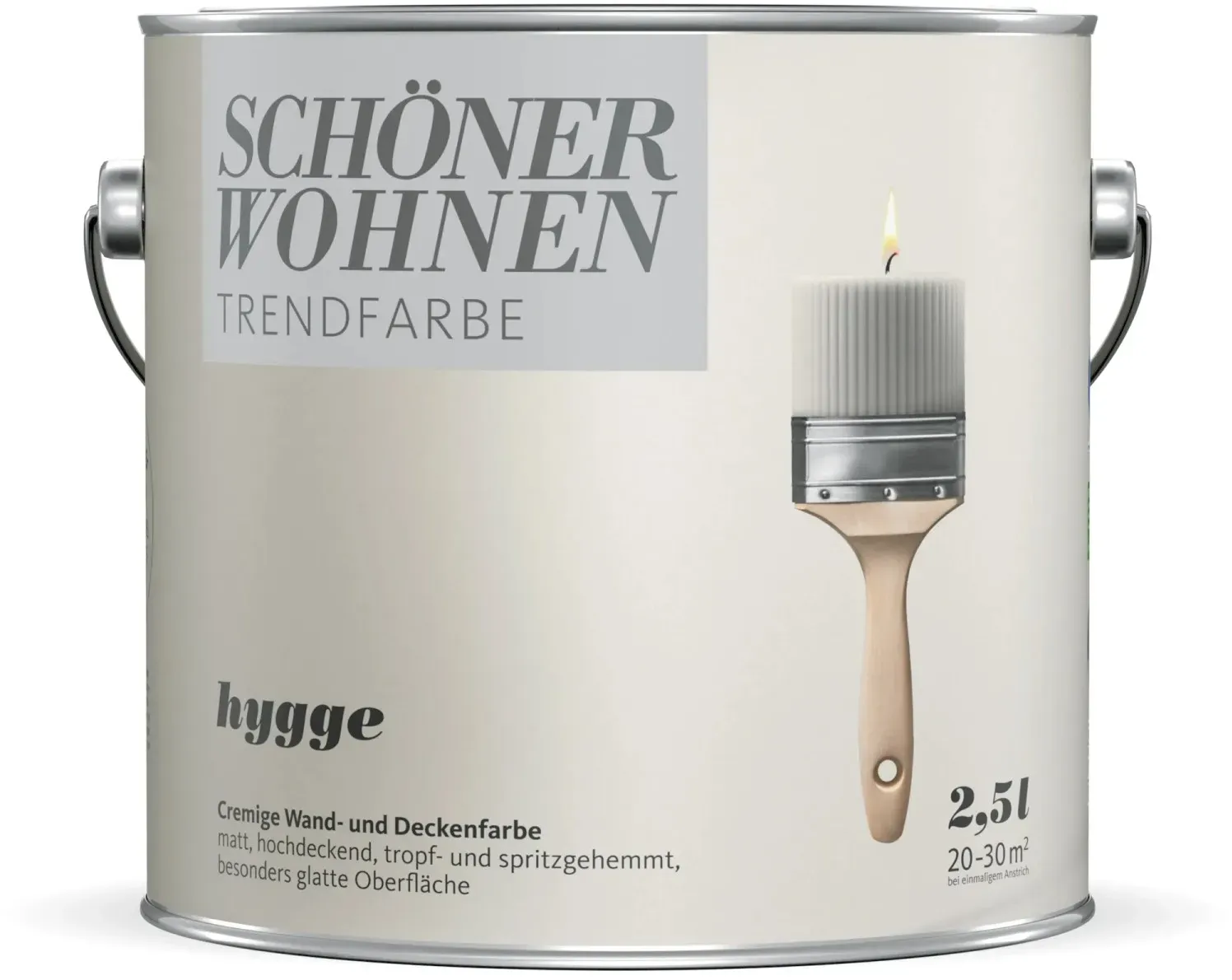 Trendfarbe Hygge beige matt 2,5 l