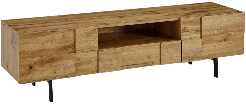 WL6.581 Lowboard 160 x 46 x 43 cm Braun Holz