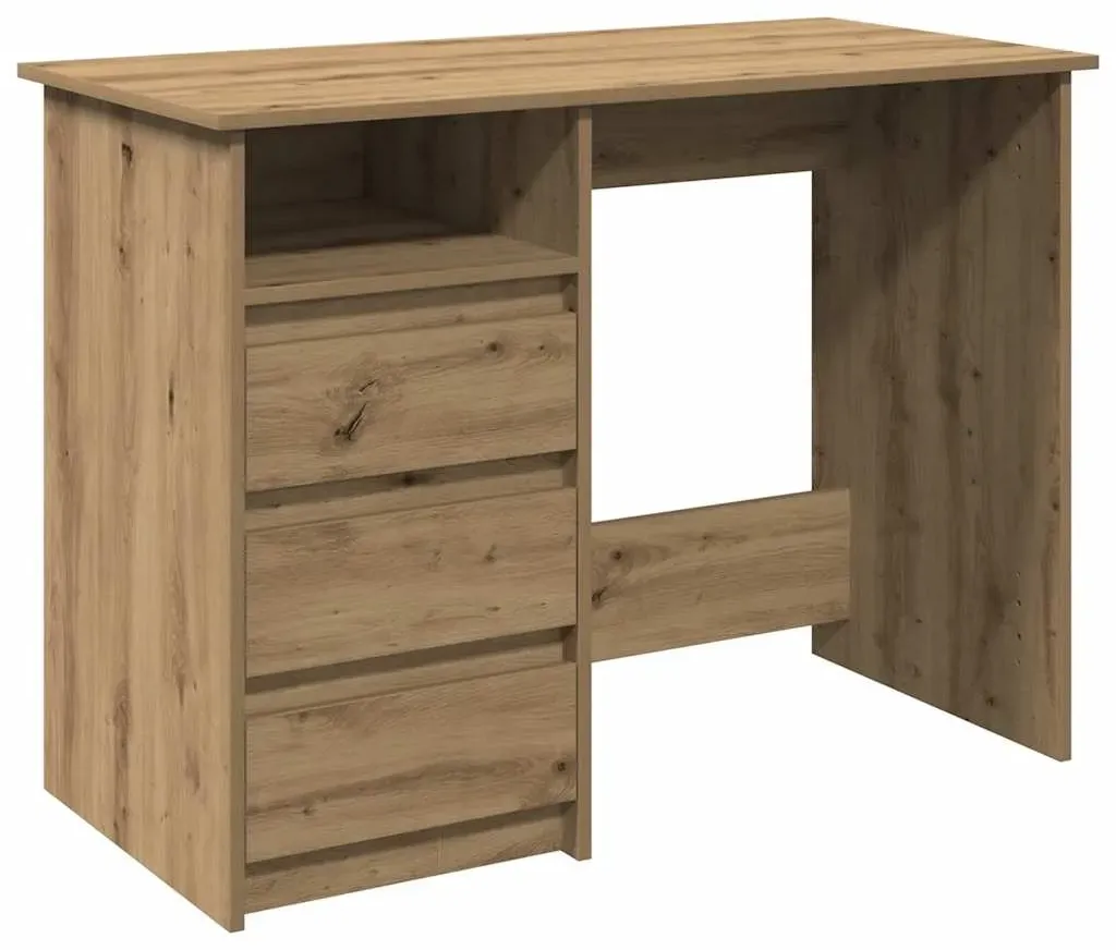 Schreibtisch Artisan-Eiche 102x50x75 cm Holzwerkstoff
