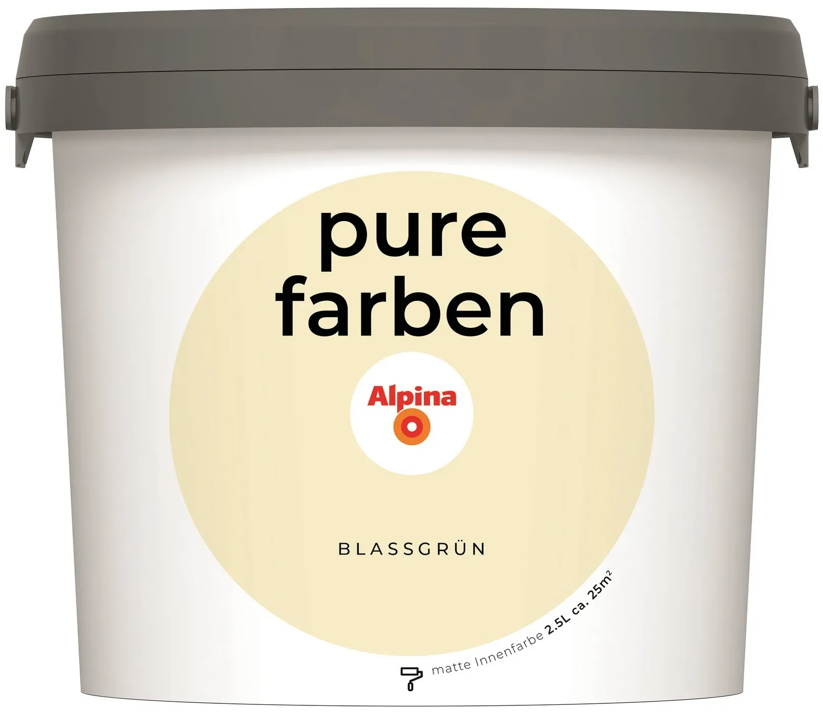 Pure Farben Blassgrün 2,5 l