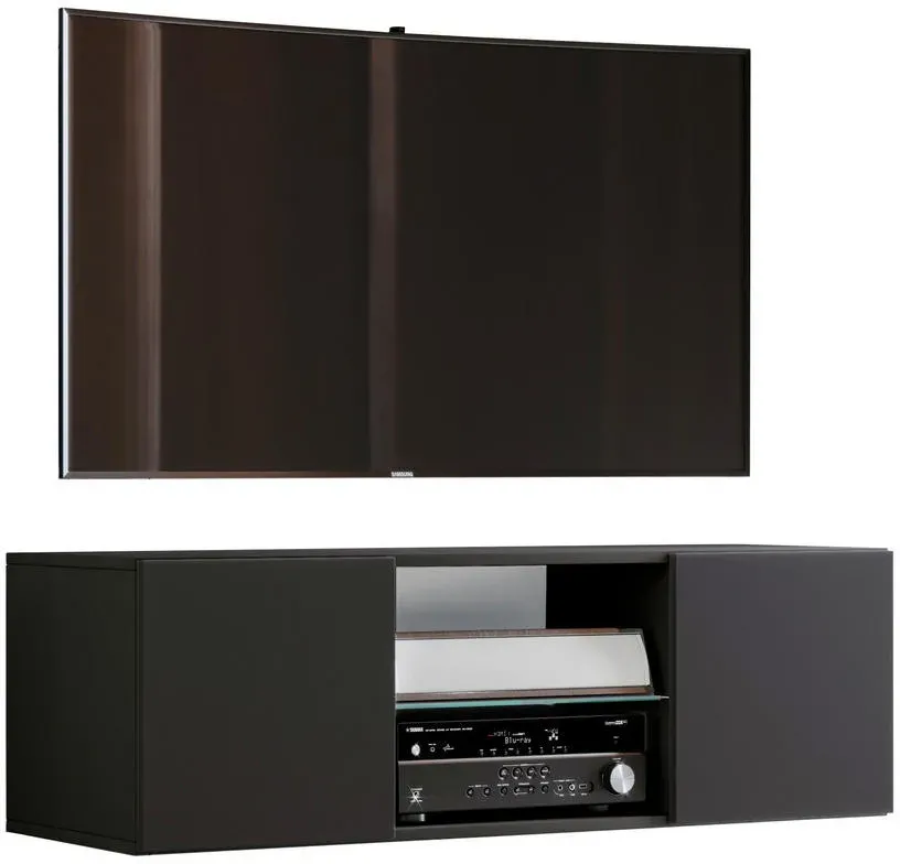 Jusa TV-Lowboard 115 cm schwarz