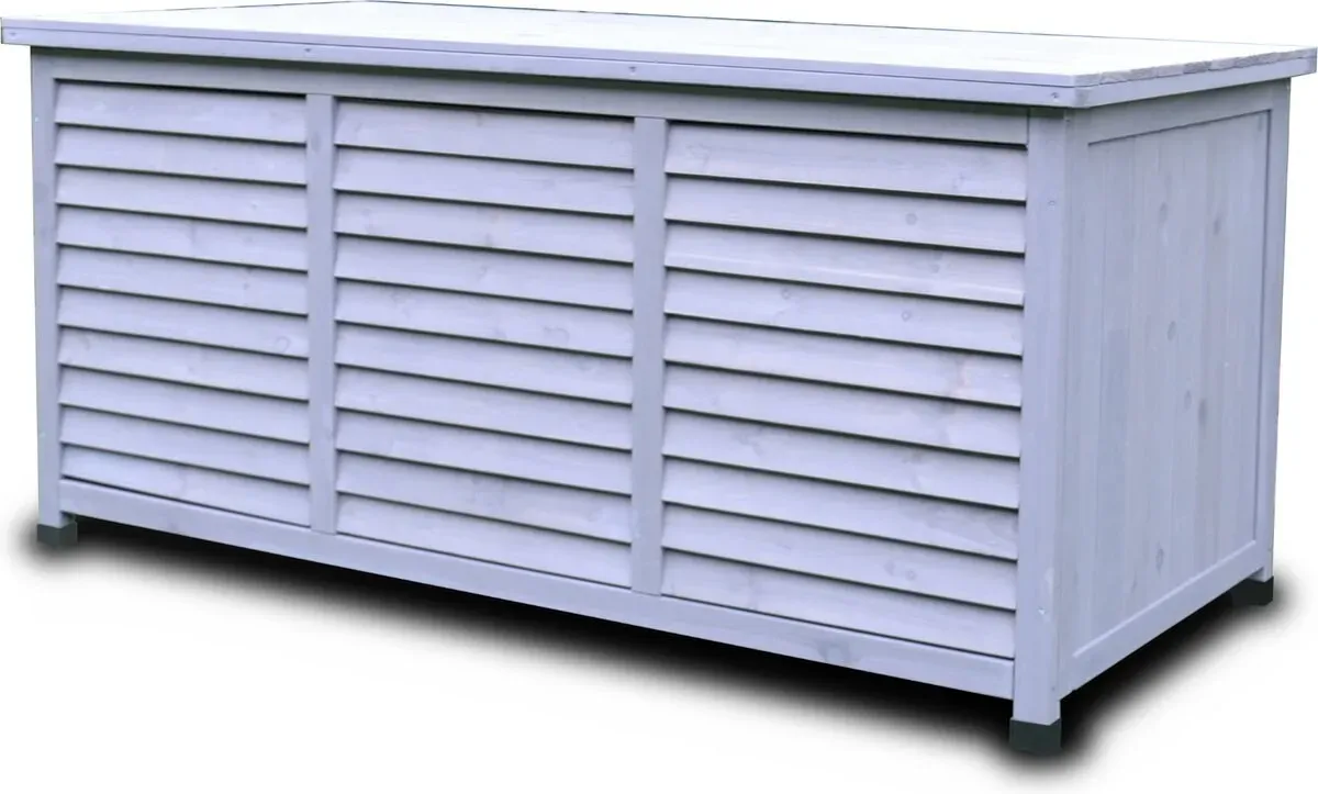 Aufbewahrungsbox 1270 x 600 x 600 mm 1-tlg. Blau/Grau