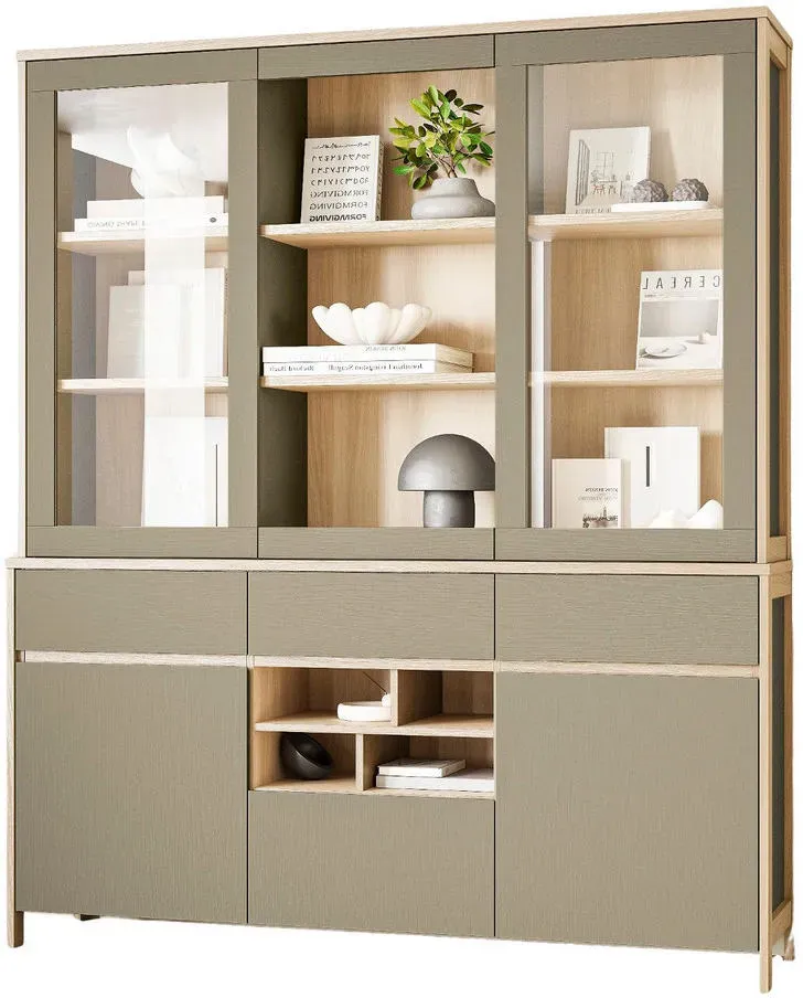 Buffet Finnes 164 x 195 cm Salbei