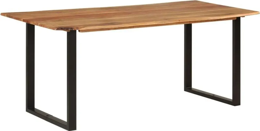 Esstisch 180 x 76 x 90 cm Akazie braun