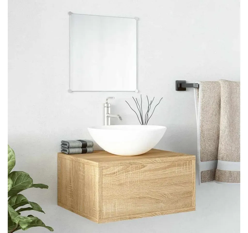 Badmöbel-Set Eichen-Optik 2-tlg. Braun