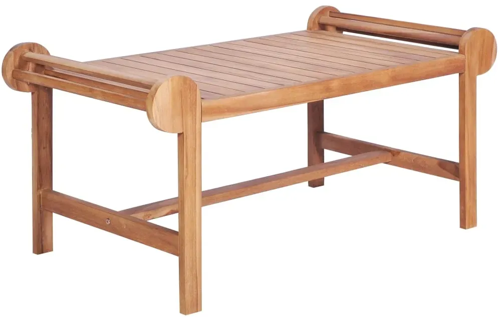Couchtisch Braun Teak 100 x 50 x 45 cm