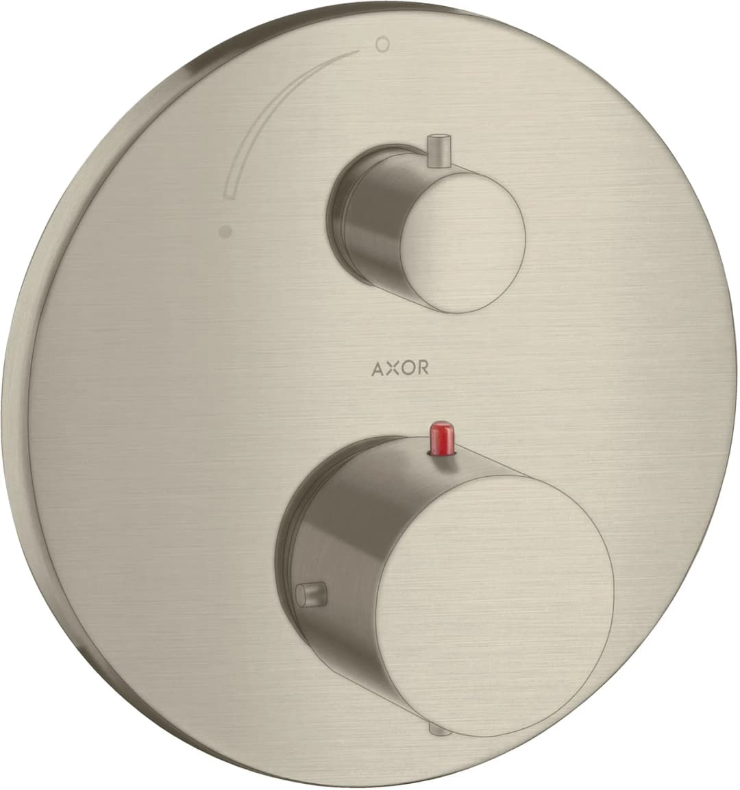 Axor Starck Duschthermostat Unterputz für 1 Verbraucher Brushed Nickel 10700820