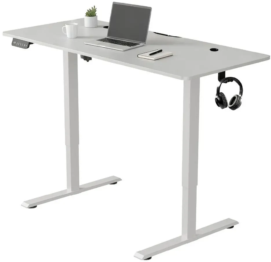 Schreibtisch 140x60cm Weiß