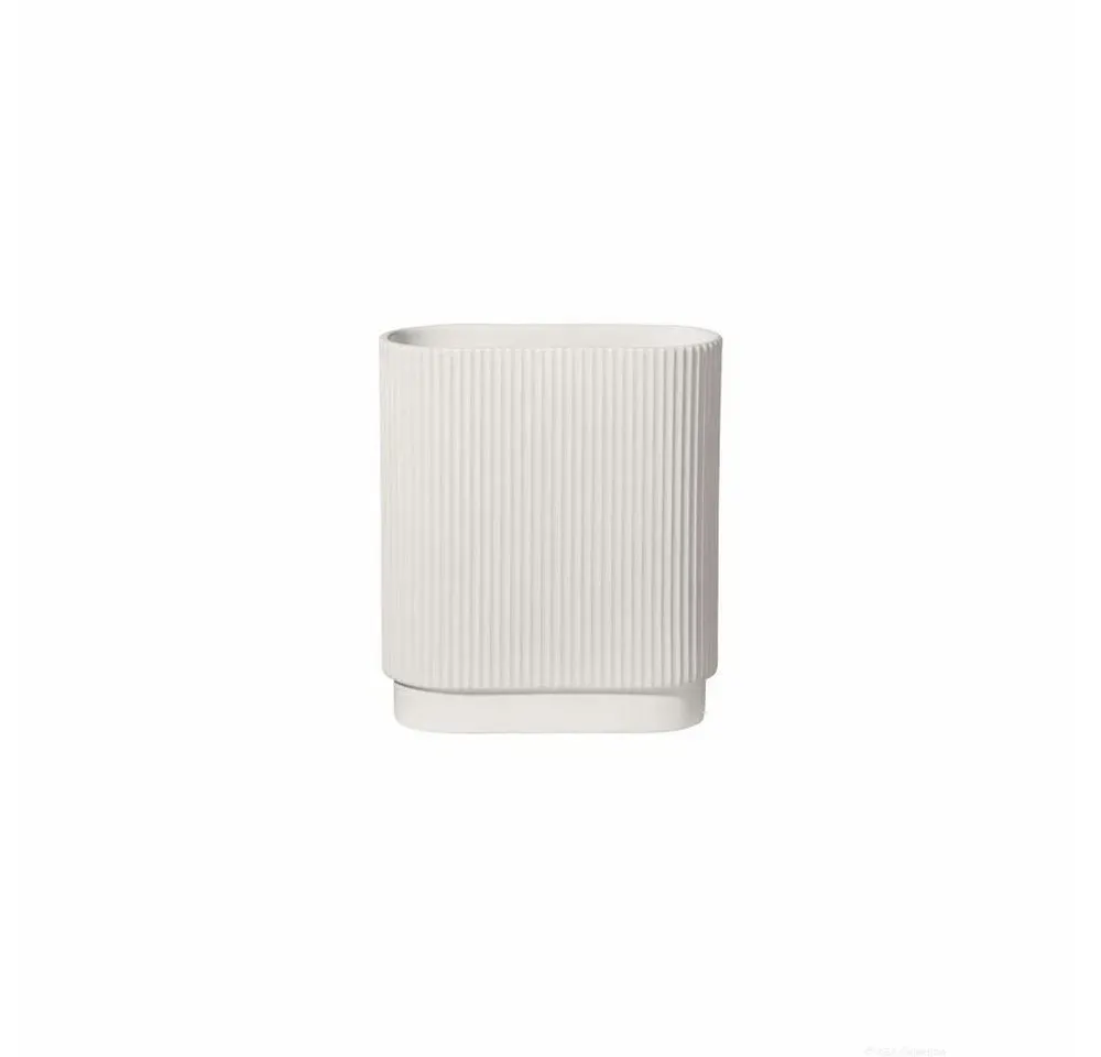 Vase, weiss (1x)