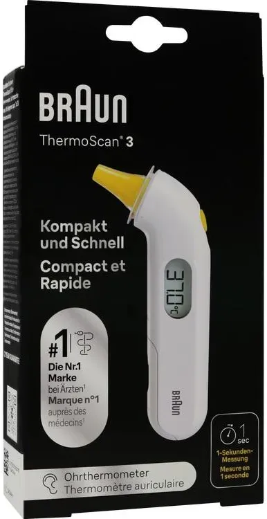 ThermoScan 3 IRT 3030 Infrarot Ohrthermometer