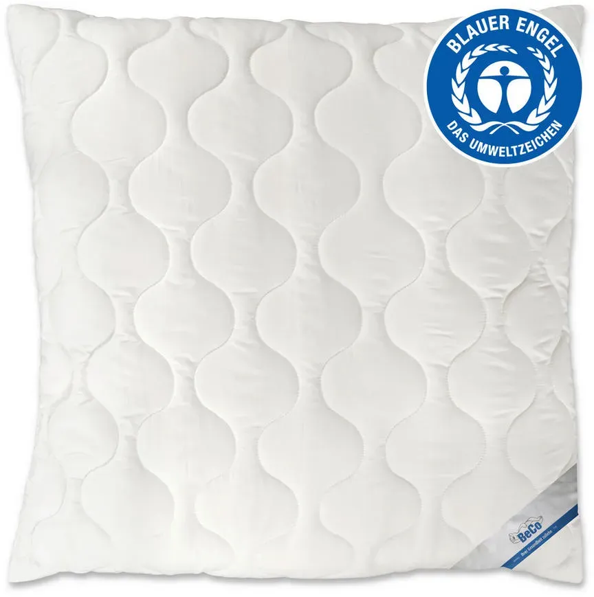EcoWell Kopfkissen 80 x 80 cm Beige