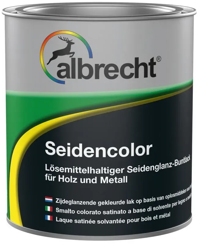 Seidencolor Buntlack Weiß 0,75 l
