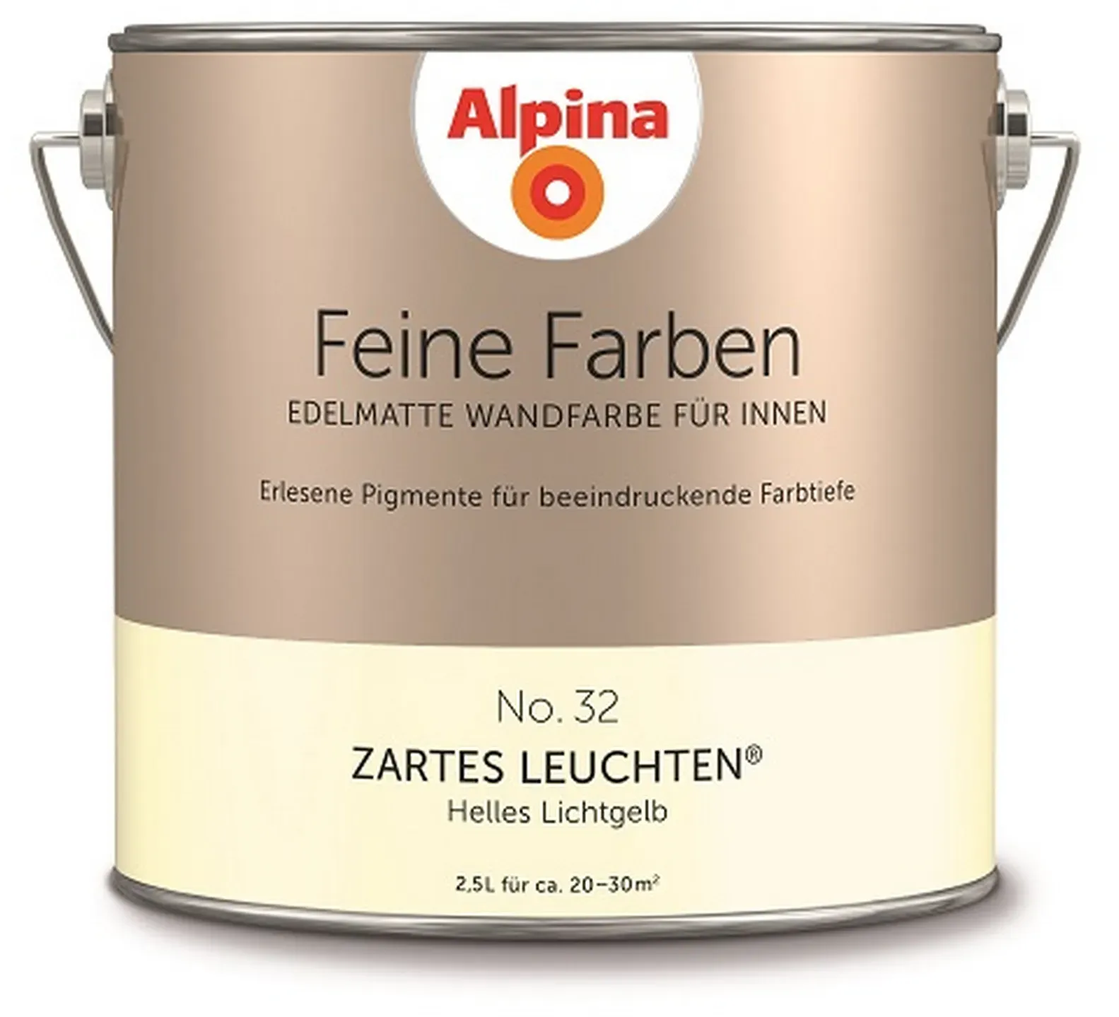 Feine Farben 2,5 l No. 32 zartes leuchten
