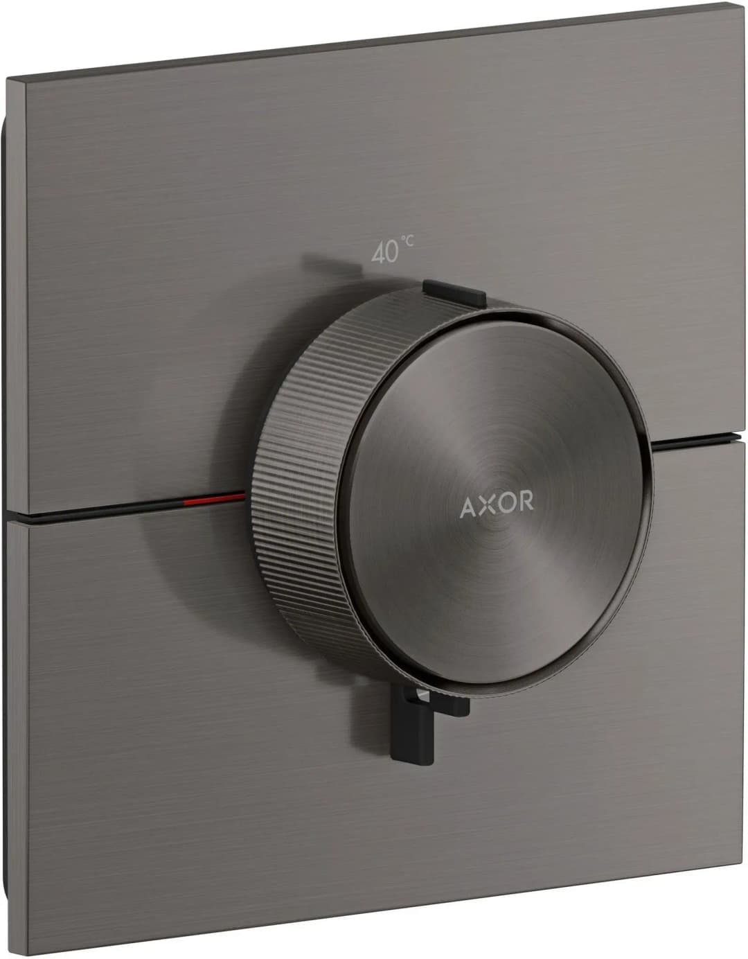 ShowerSelect ID Thermostat Unterputz eckig für 1 Verbraucher Brushed Black Chrome 36774340