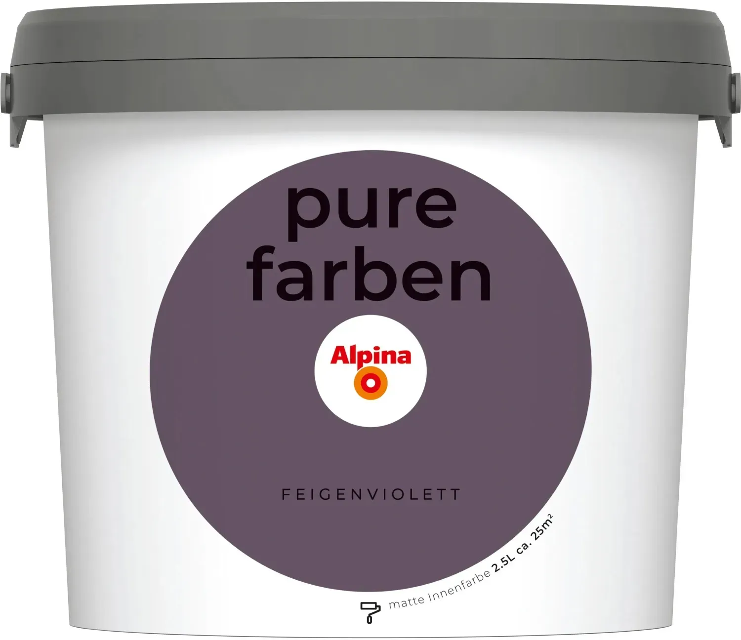 Wandfarbe Feigenviolett 2,5 l