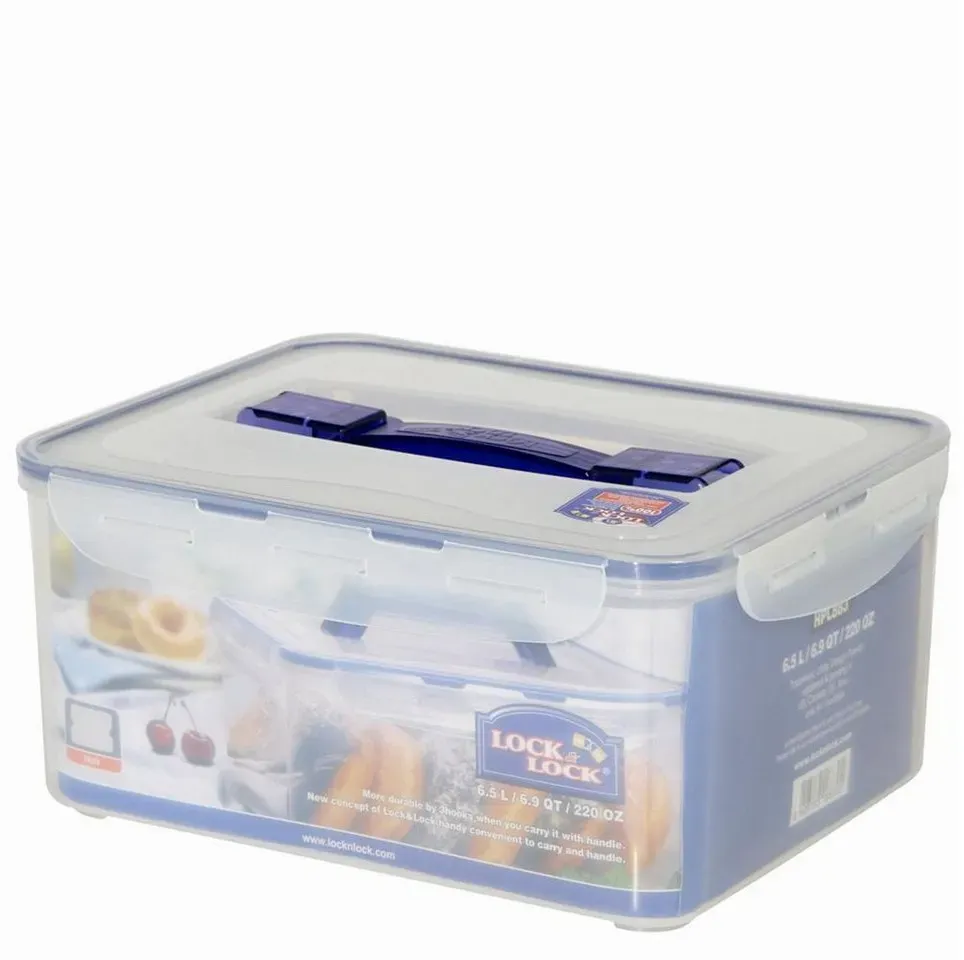 Frischhaltedose rechteckig blau 29,5 cm x 23 cm x 13,8 cm 6,5 l
