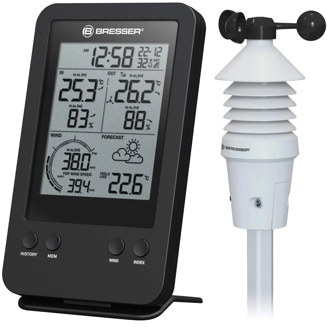 3-in-1 Wetterstation Schwarz 7002531