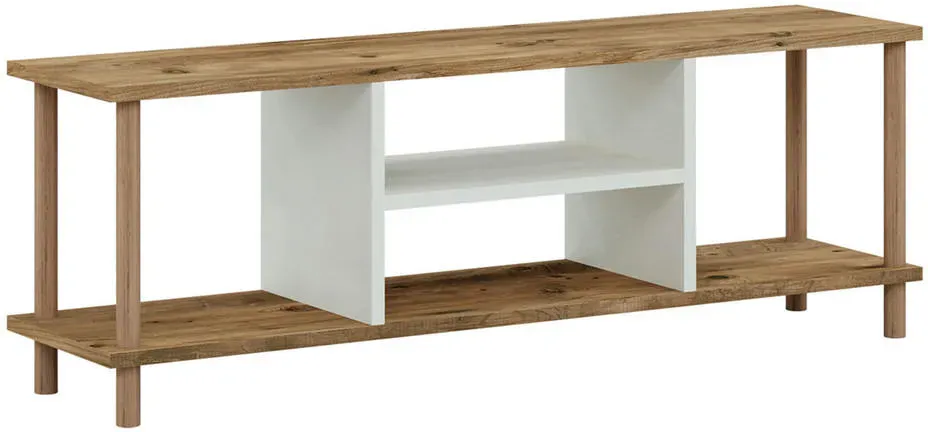 Ærøskøbing Lowboard 120 x 43 x 29 cm Weiß Holzwerkstoff