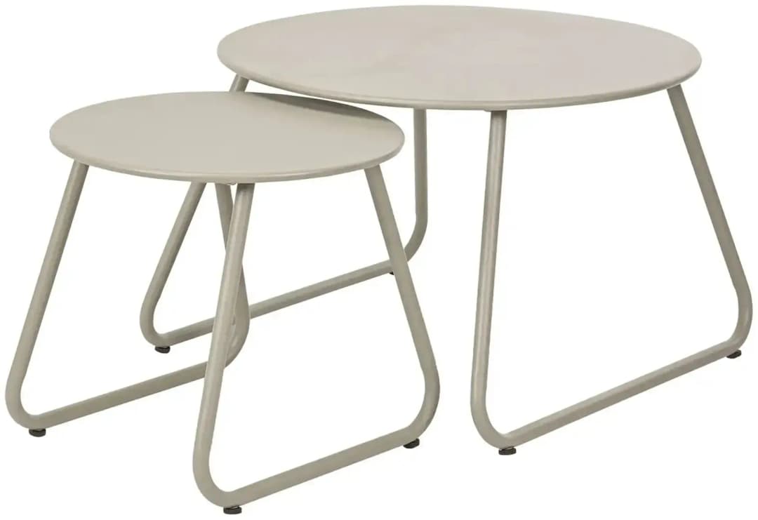 Beistelltisch-Set Beistelltisch ¦ beige