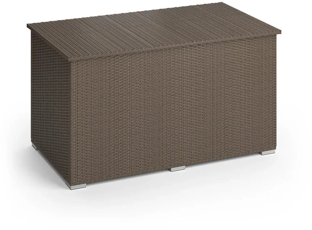 Kissenbox 146 x 80 cm 1-tlg. braun