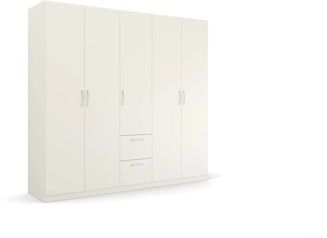 Drehtürenschrank Pure by Quadra Spin 226 x 210 x 54 cm Weiß