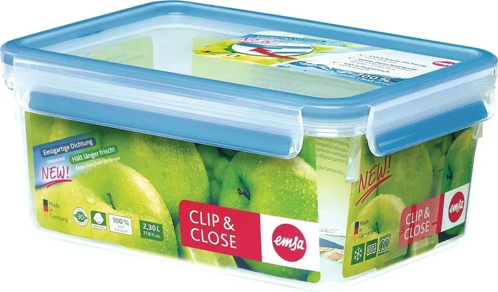 Frischhaltedose rechteckig blau 22,5 x 16,3 cm 2,3 l